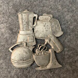 Vintage Pewter 1996 Etain Zinn Design Seagull Canada Coaster